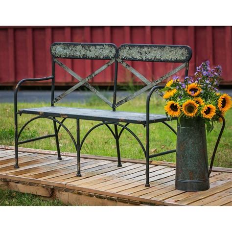 galvanized metal houses decor|galvanized metal farmhouse bench.